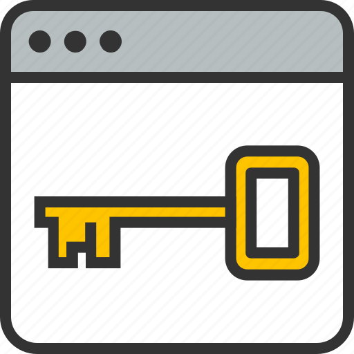 Classic, key, keyword, page, site, web, business icon - Download on Iconfinder