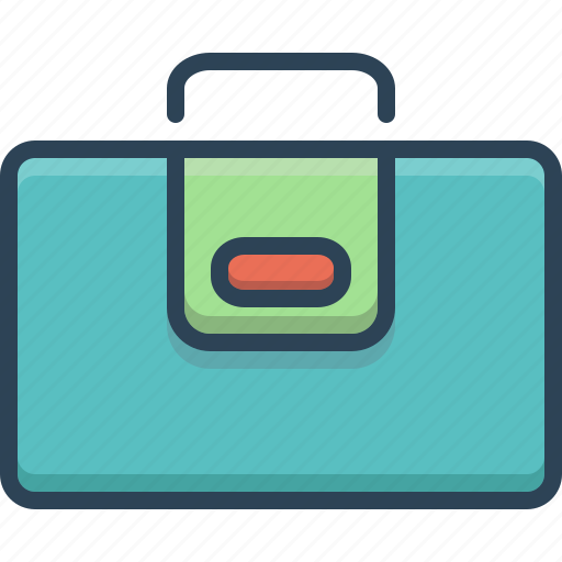 Bag, baggage, briefcase, portfolio, suitcase icon - Download on Iconfinder