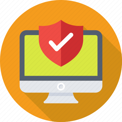 Antivirus, firewall, monitor, safety, shield icon - Download on Iconfinder