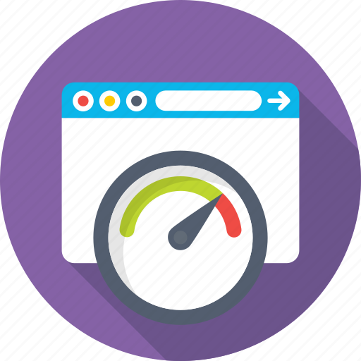 Optimization, performance, seo, speedometer, website icon - Download on Iconfinder