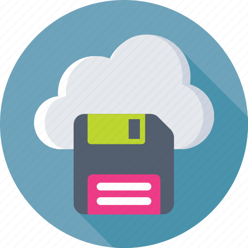 Cloud, cloud storage, drive, floppy, storage icon - Download on Iconfinder