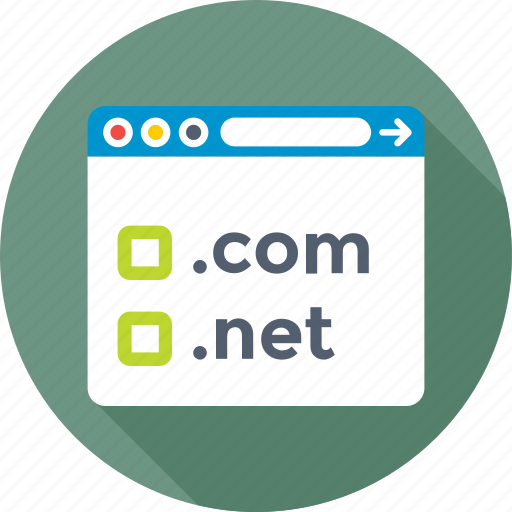 Domain, domain type, registration, seo, url icon - Download on Iconfinder