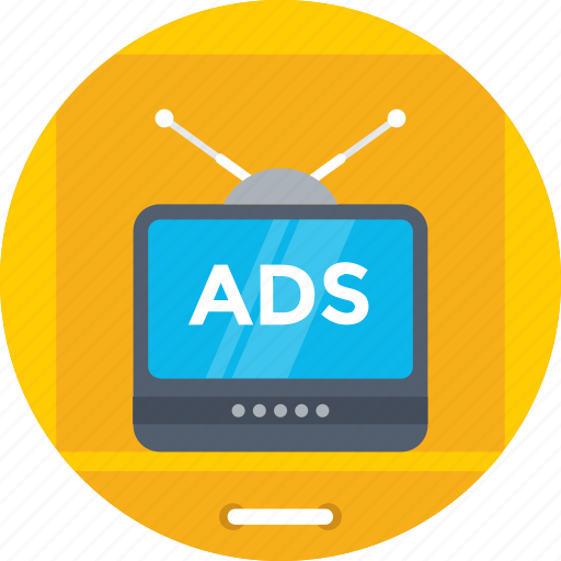 Ad, advertisement, marketing, sponsor, tv ads icon - Download on Iconfinder