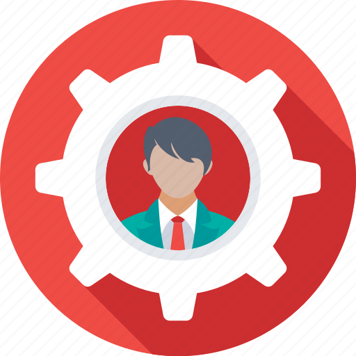 Admin, cog, management, person, personalization icon - Download on Iconfinder