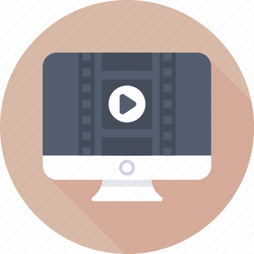 Media player, monitor, movie, multimedia, video player icon - Download on Iconfinder