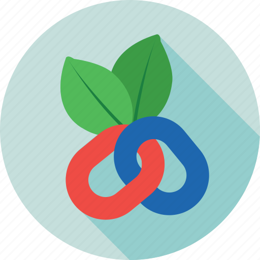 Leaf, link, link building, organic seo, seo icon - Download on Iconfinder