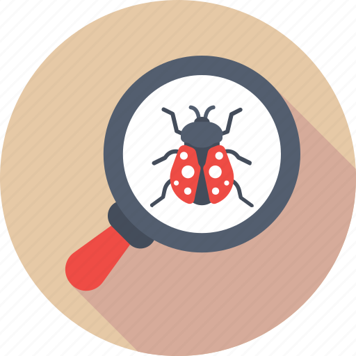 Antivirus, bug, magnifier, virus, virus scan icon - Download on Iconfinder