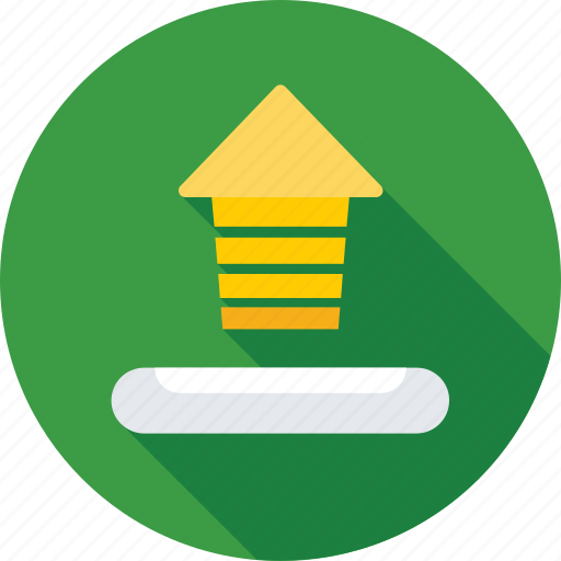Arrow, direction, pointing, up arrow, uploading icon - Download on Iconfinder