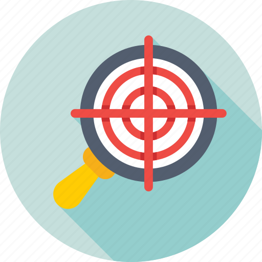 Magnifier, marketing, optimization, seo, target icon - Download on Iconfinder