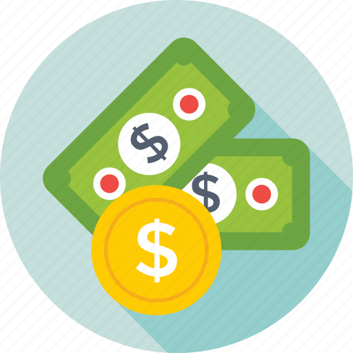 Banknotes, coin, currency, dollar, money icon - Download on Iconfinder