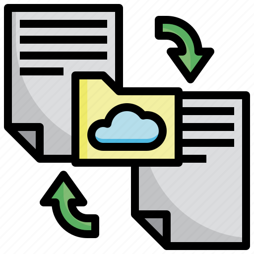 File, sharing, share, shared, folder, cloud, computing icon - Download on Iconfinder