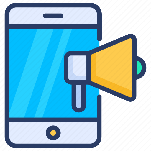Advertising, mobile, mobile marketing icon - Download on Iconfinder