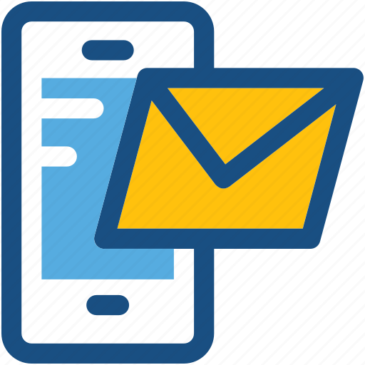 Message, mobile, mobile email, mobile massage, send email icon - Download on Iconfinder