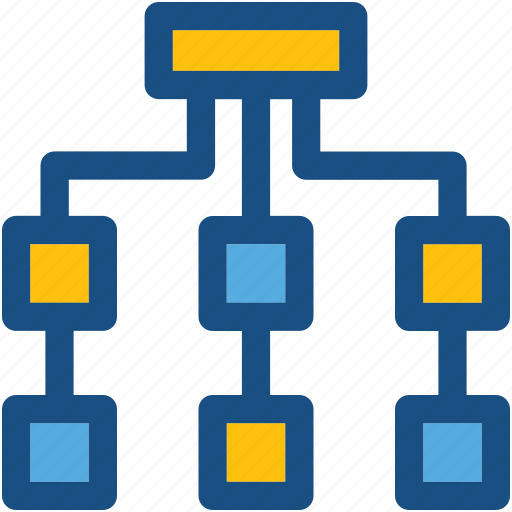 Hierarchical structure, hierarchy, network, sharing network, sitemap icon - Download on Iconfinder