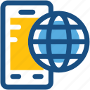 cell phone, globe, internet connection, mobile internet, mobile phone