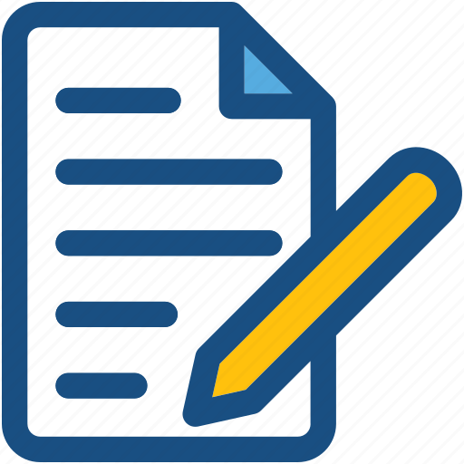 Article writing, content writing, paper, pencil, seo icon - Download on Iconfinder