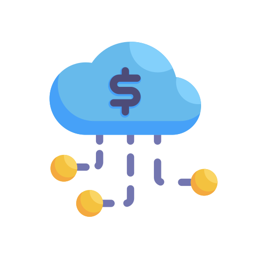 Business, cloud, earning, marketing, money, seo icon - Free download