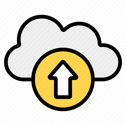 Cloud, cloud hosting, cloud services, cloud storage, cloud uploading, data uploading, uploading icon - Download on Iconfinder