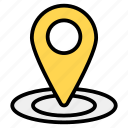 geolocation, gps, location, location pointer, map pin, navigation 
