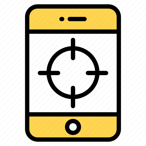 Goal, mobile, mobile aim, mobile target, objective, online target, target icon - Download on Iconfinder