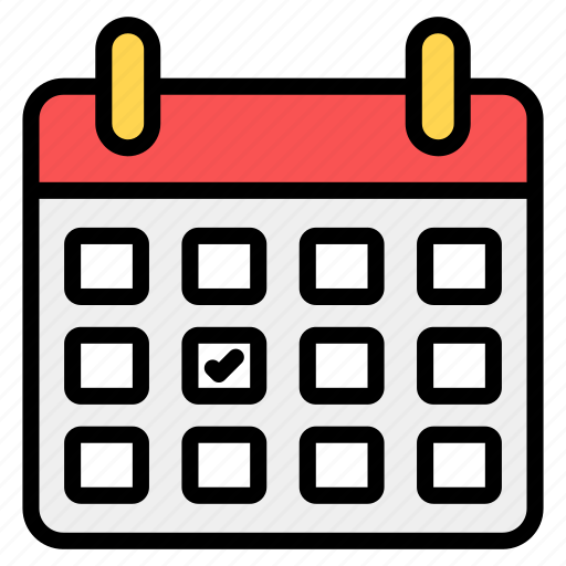 Calendar, date book, daybook, reminder, schedule planner, yearbook icon - Download on Iconfinder