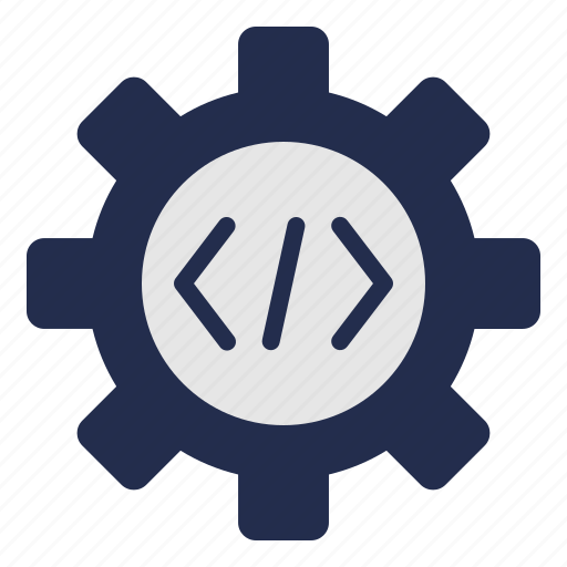 Coding, programing, seo, code, gear, optimization, cogwheel icon - Download on Iconfinder