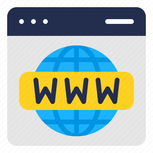 Domain, seo, world, wide, web, website, internet icon - Download on Iconfinder