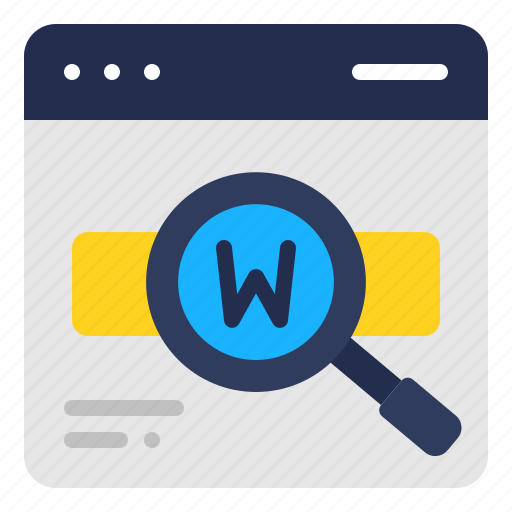 Keywords, keyword, search, seo, magnifier, research icon - Download on Iconfinder