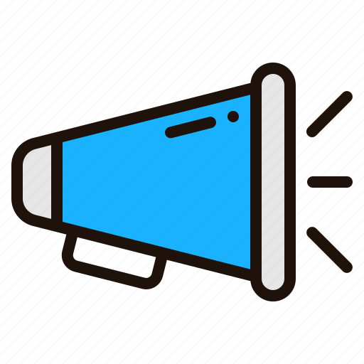 Bullhorn, seo, speaker, marketing, promotion, advertising, megaphone icon - Download on Iconfinder