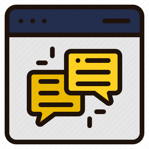 Feedback, seo, website, chat, conversation, speech, bubble icon - Download on Iconfinder