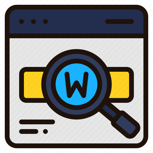 Keywords, keyword, search, seo, magnifier, research icon - Download on Iconfinder
