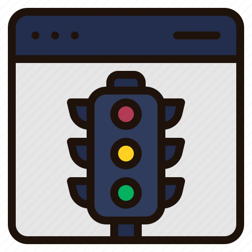 Traffic, seo, signal, website, web, digital icon - Download on Iconfinder