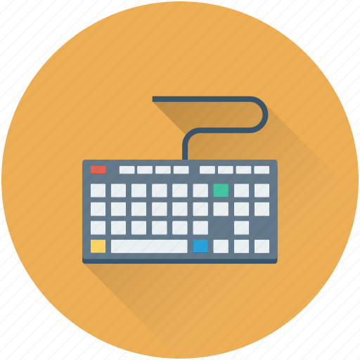 Computer keyboard, computer part, computer tool, input device, keyboard icon - Download on Iconfinder