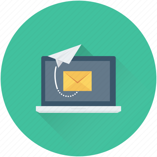 Email, laptop, letter, send email, send message icon - Download on Iconfinder