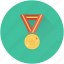 first position, medal, position medal, prize, star medal 