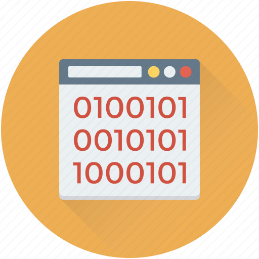 Binary, coding, programming, web development, website icon - Download on Iconfinder