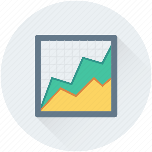 Analytics, infographic, line graph, statistics, stock graph icon - Download on Iconfinder