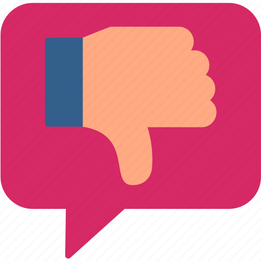 Dislike, disagree, no, vote, thumbs, down, icon icon - Download on Iconfinder