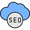 cloud, media, seo, services, social, storage, weather, icon