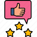 review, comment, feedback, good, positive, recall, thumbs, up, icon