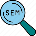 sem, settings, website, gear, web, icon