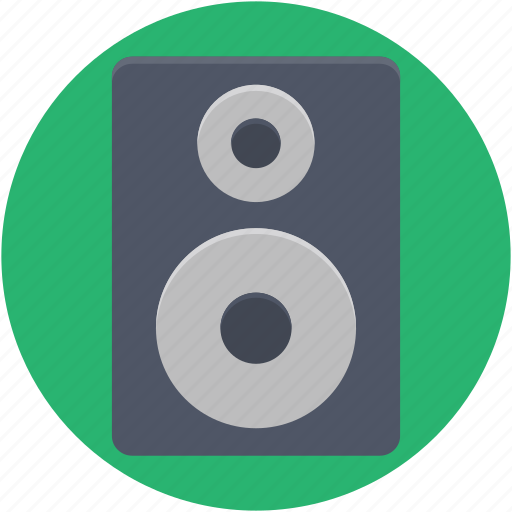 Music system, speaker, speaker box, subwoofer, woofer icon - Download on Iconfinder