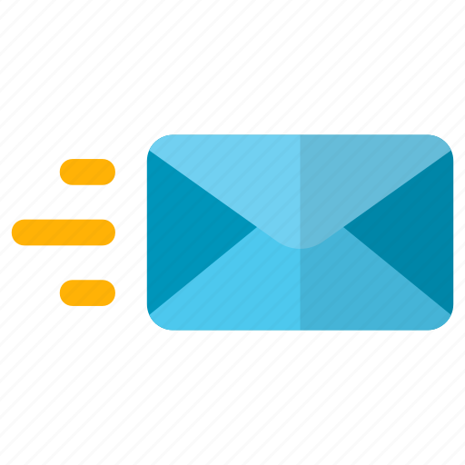 Email, send, sent, message, envelope, fast, delivery icon - Download on Iconfinder