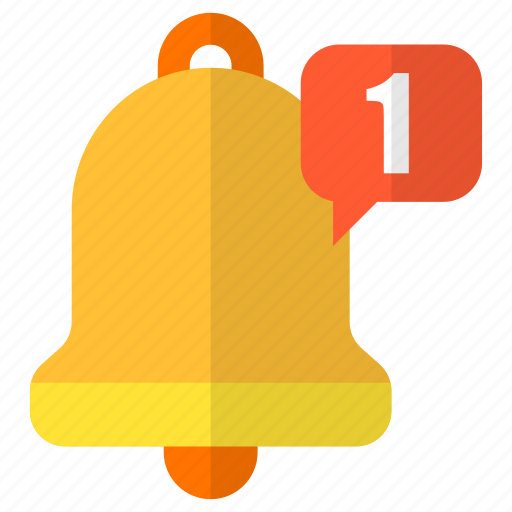 Bell, notification, alarm, reminder, alert, message, ring icon - Download on Iconfinder