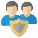 security, shield, human, people, users, guard, insurance, data, protection