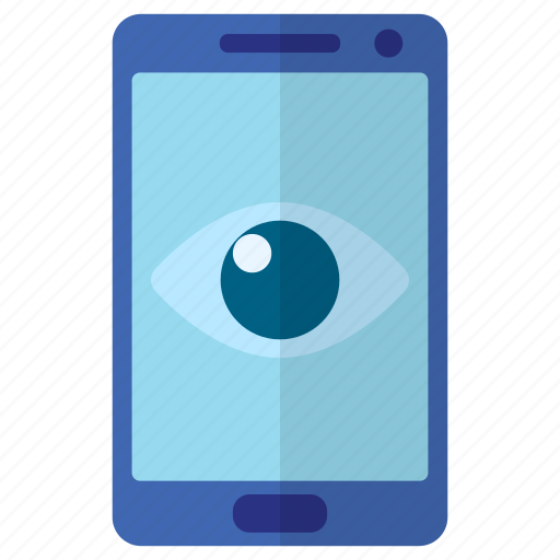 Spyware, eye, watch, virus, phone, smartphone, internet icon - Download on Iconfinder