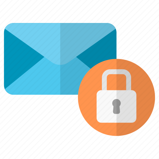 Locked, email, message, encryption, padlock, lock, safe icon - Download on Iconfinder