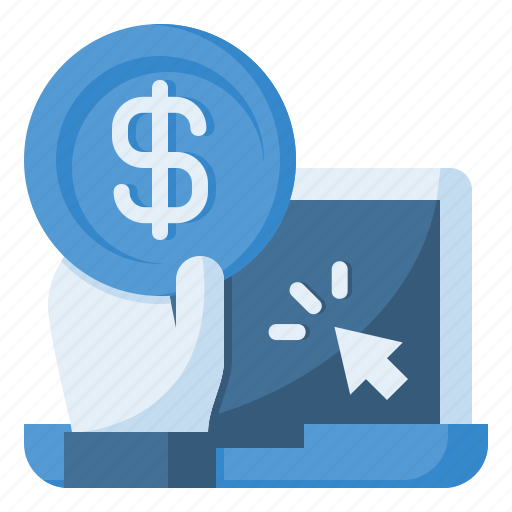 Pay, per, click, ppc, seo, cash, pay per click icon - Download on Iconfinder