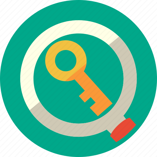Keyword, search, explore, magnifier, optimization, search engine, seo icon - Download on Iconfinder