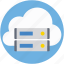 cloud server, icloud, information access, network, server rack 
